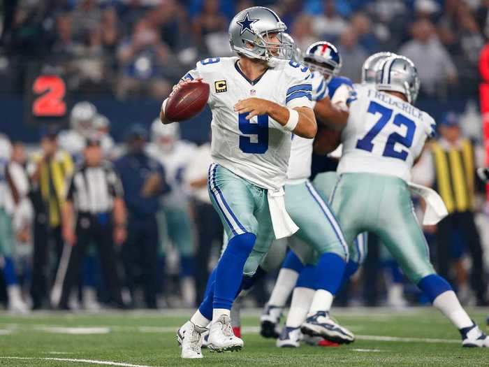 20. Tony Romo, QB - $127.4 million