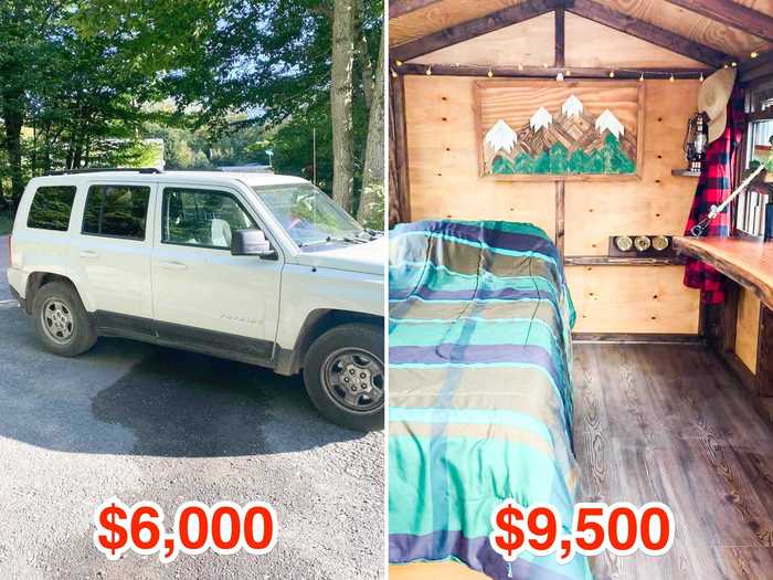 But about a week later, fate intervened, and Skipper was able to trade the Jeep for a tiny cabin worth $9,500.