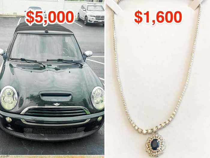 A couple of weeks later, Skipper traded the car for a necklace that she thought was worth $20,000, but it turned out it was worth less than $2,000.