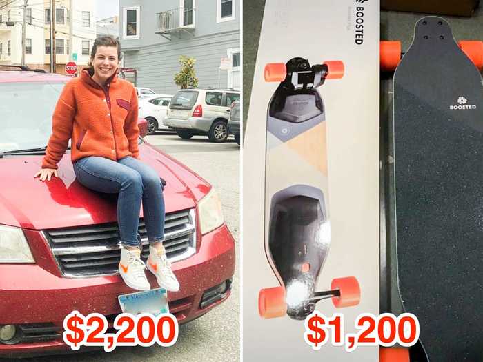 Luckily, she found someone who was friends with a mechanic and was willing to take it the next day in exchange for an electric skateboard worth $1,200, almost half the value of the van.