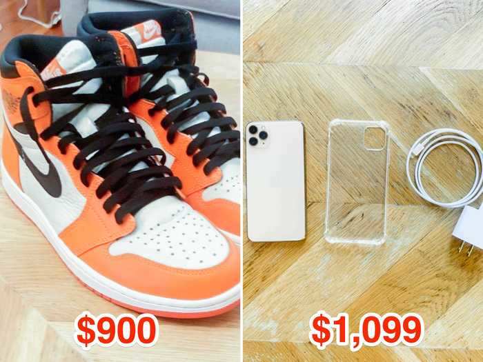 Skipper traded the final pair of sneakers for an iPhone 11 pro max worth $1,099 within a week.