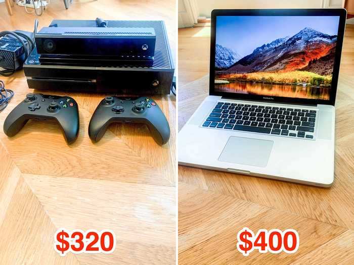 She traded the console for an old MacBook worth $400 the following week.