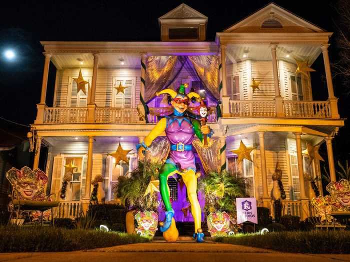 Now, thousands of house floats have popped up across the city.