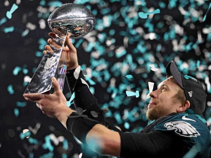 Casual and die-hard football fans alike are familiar with the Vince Lombardi Trophy - the gleaming, football-shaped prize awarded annually to the Super Bowl champions.