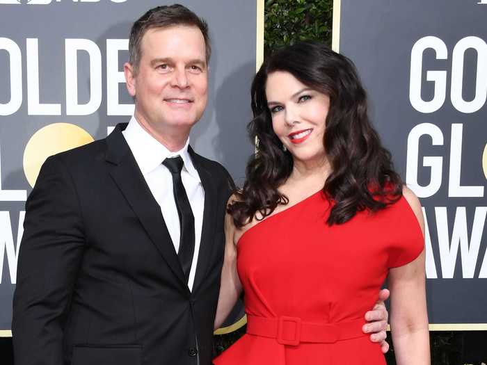 Peter Krause and Lauren Graham were playing siblings on "Parenthood" when they began dating in 2010.