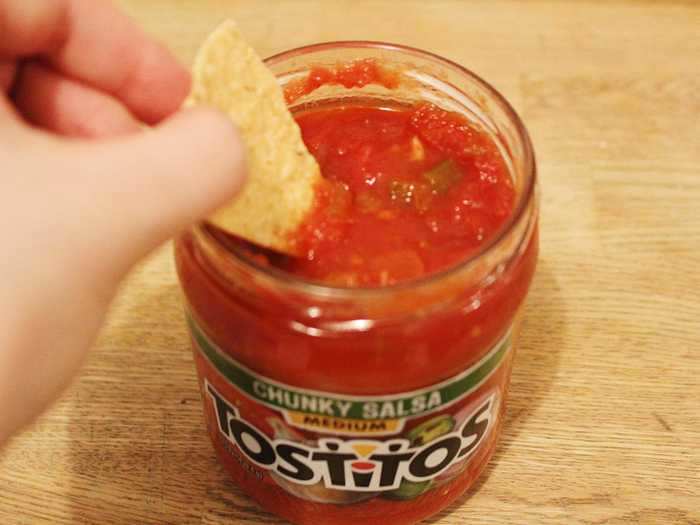 Digging into this salsa was like visiting an old friend from high school - it reminded you that you drifted apart for a reason.