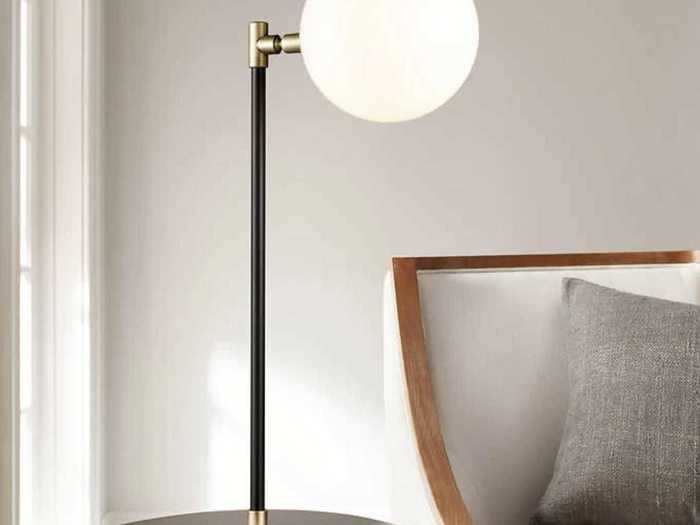 This glam table lamp can totally set the mood of the room.