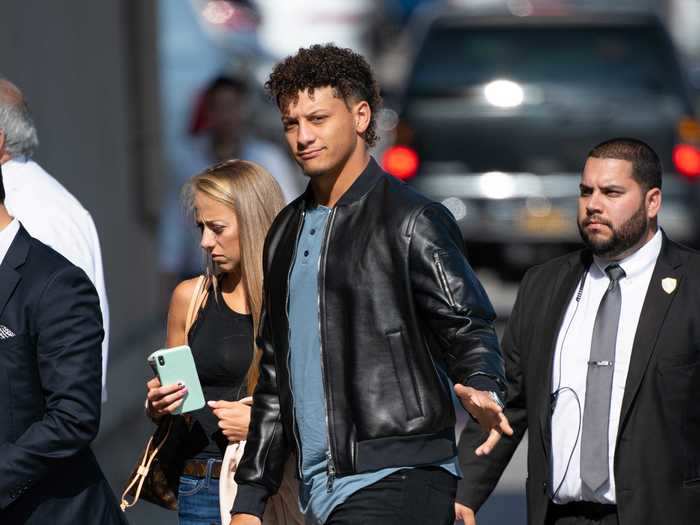 Patrick Mahomes has an impressive sneaker collection.