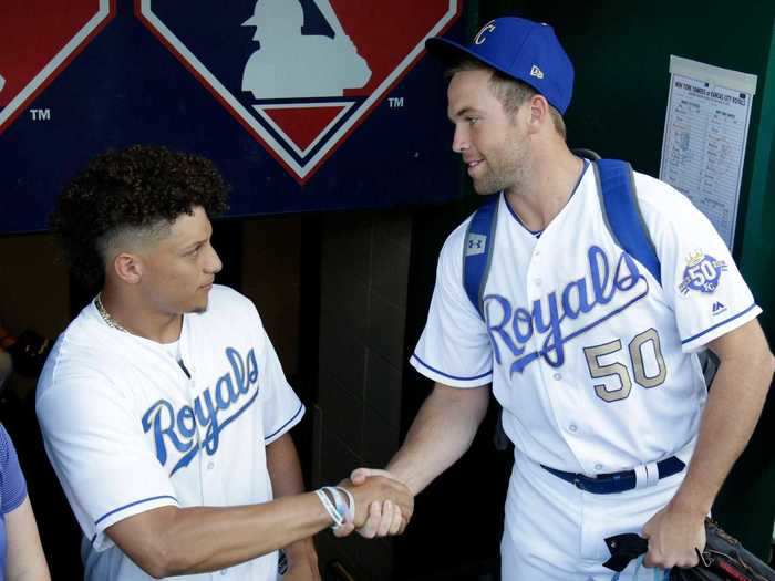 Although he chose football over baseball, Mahomes is still involved in the sport. In 2020, he became a partial owner of the Kansas City Royals.