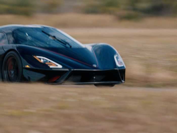 Averaged together, the Tuatara hit a speed of 282.9 mph and beat the Koenigsegg Agera RS.