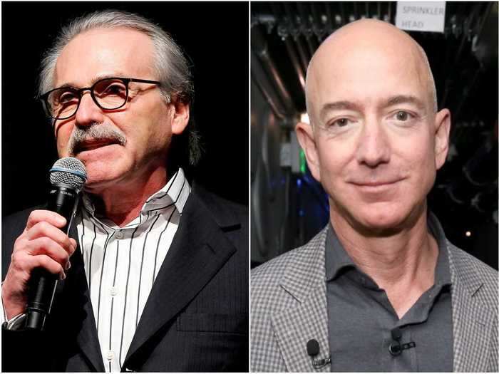 In early 2019, Bezos wrote an incendiary blog post accusing National Enquirer publisher AMI of blackmail and revealing detailed descriptions of risqué photos he had sent to his girlfriend.