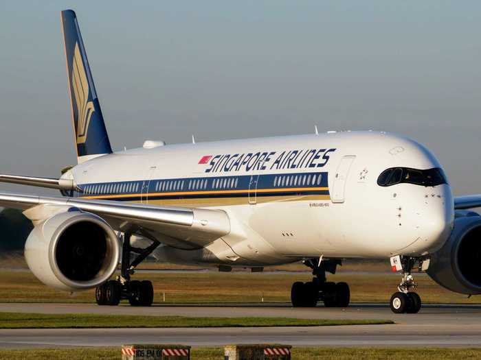 The Airbus A350 is Singapore Airlines