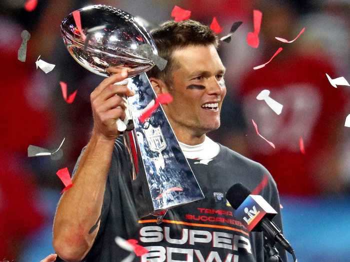 And with seven Lombardi trophies to his name, Brady has won more Super Bowls than any player in the history of the NFL.