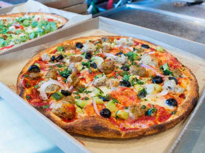 At Blaze Pizza, you can customize your pie to the extreme.