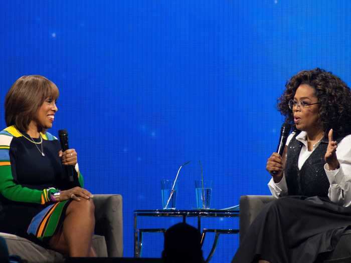 A snowstorm brought Oprah Winfrey and Gayle King together in 1976, and they