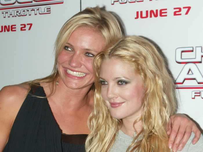 Drew Barrymore and Cameron Diaz