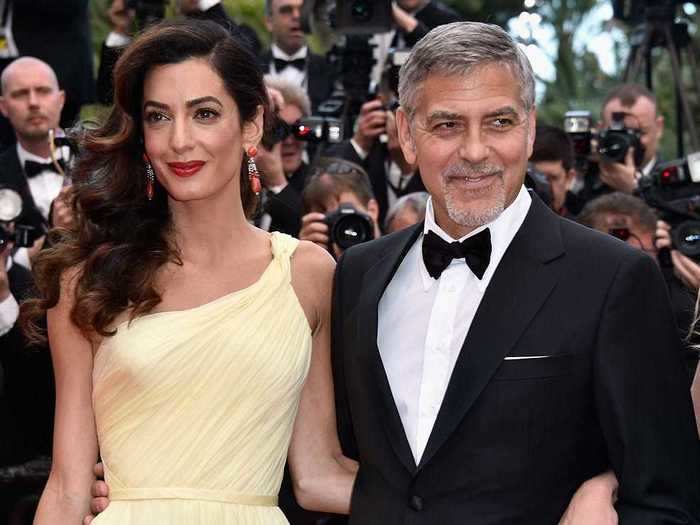 George Clooney decided to settle down in 2014 when he married barrister Amal Alamuddin at a $4.6 million celebration.