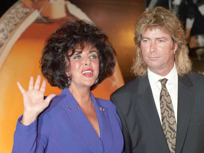 Elizabeth Taylor spared no expense for her eighth wedding to Larry Fortensky in 1991 - to the tune of $1.5 million.