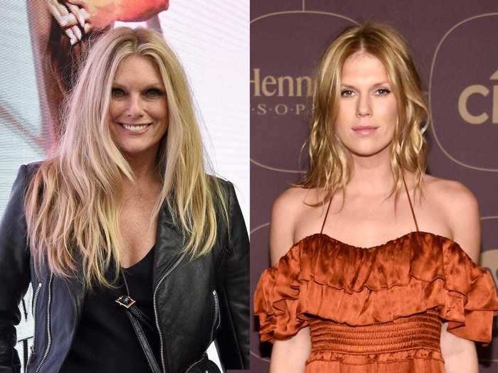 Patti Hansen and daughter Alexandra Richards have both modeled for Vogue.