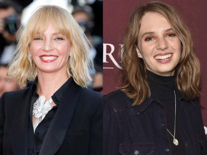 Uma Thurman and daughter Maya Hawke have both worked in the modeling and acting industries.