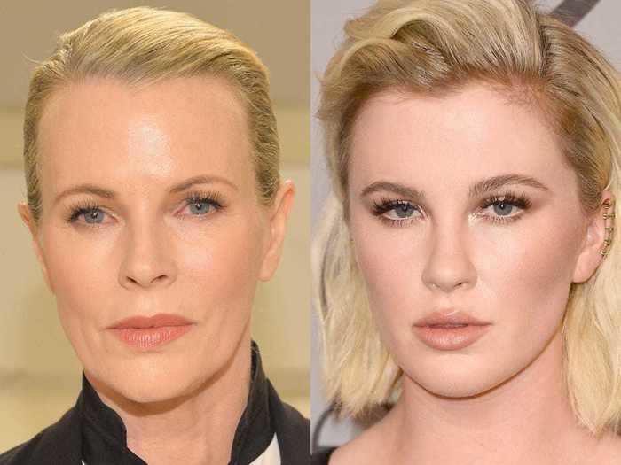 Kim Basinger appears to have passed down her modeling tips to her daughter, Ireland Basinger-Baldwin.