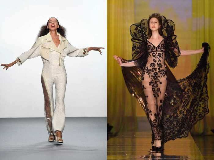 Pat Cleveland and daughter Anna Cleveland share the same charisma on the catwalk.