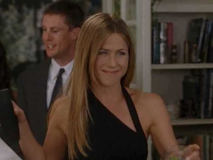 Aniston played Sarah Huttinger in "Rumor Has It" (2005).