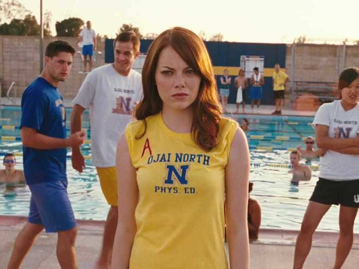 "Easy A" (2010) is a winning comedy starring Emma Stone and Penn Badgley.