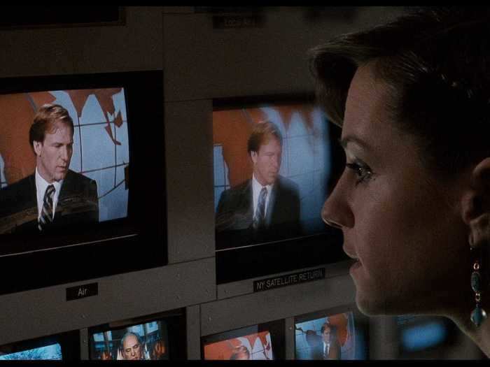 Stellar acting and writing is abound in "Broadcast News" (1987).