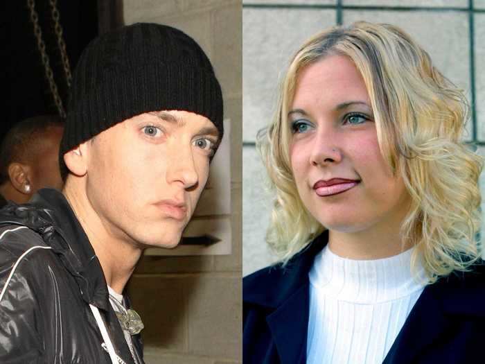 Eminem and Kim Scott