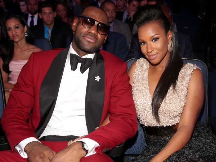 LeBron James and Savannah Brinson had their first date at an Outback Steakhouse when they were teenagers.