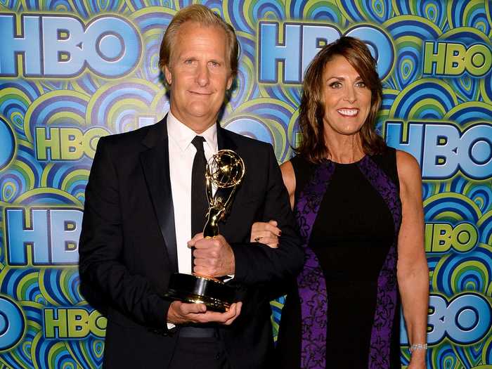 Jeff Daniels and his wife, Kathleen Treado, still live in their childhood home town with their kids.