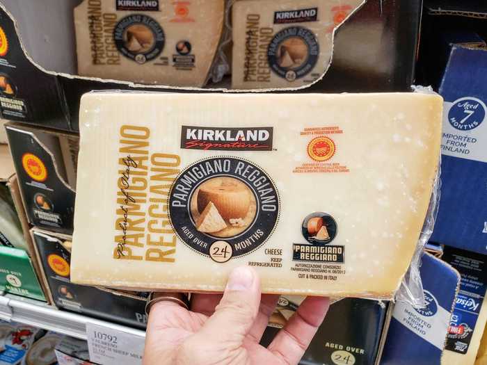 Another said Costco is a great place to get real Parmigiano Reggiano cheese.