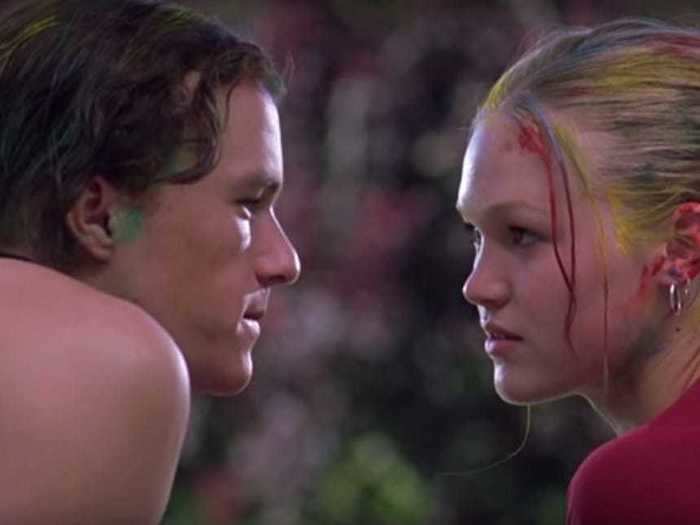 Fake-to-real love is also the plot of "10 Things I Hate About You" (1999).