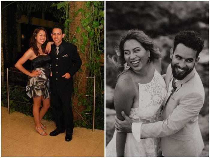 Lauren and Joel went to prom together in 2010 and tied the knot in 2019.