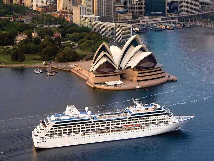 The "Around the World in 180 Days" cruise hits 96 ports in 33 countries …