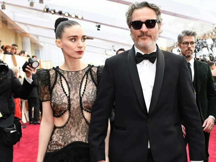 Rooney Mara met Joaquin Phoenix while filming "Her."