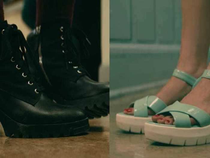 Gen gives Lara Jean a sincere compliment about her shoes in a callback to the first movie.