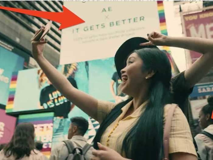 The signs and ads in the city seem to reveal when the movie was actually filmed.