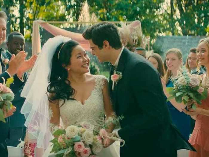 In the same sequence, fans get a glimpse at Lara Jean