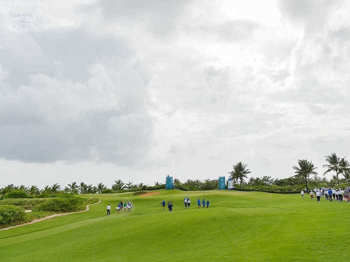 The Sun Valley Golf Resort where Ma was spotted is far from the only place to golf on Hainan. The island is home to multiple golf courses, and the temperate climate means it