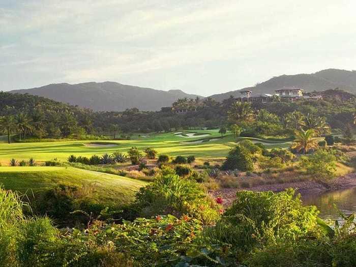 The Sun Valley Golf Resort where Ma was reportedly seen includes a clubhouse, a restaurant and club bar, and a sauna.