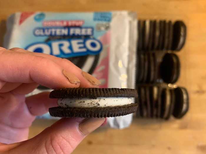 The Gluten-Free Oreos looked and smelled exactly like their gluten-full counterpart.