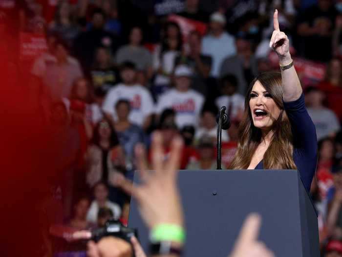 July 2020: Guilfoyle tested positive for COVID-19. Trump Jr. tested negative, but canceled scheduled events as a precaution.