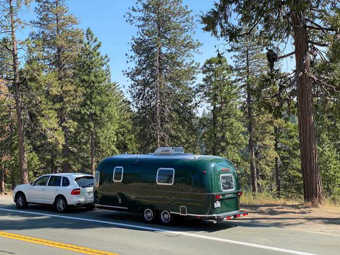 It takes George between two to six months to renovate an Airstream before putting it back on the market.