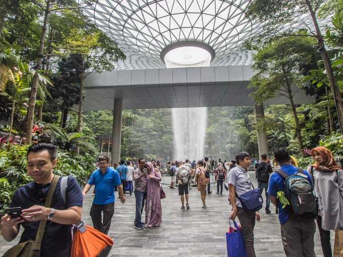 In 2019, a record 68.3 million people passed through Changi Airport, according to official airport statistics. That