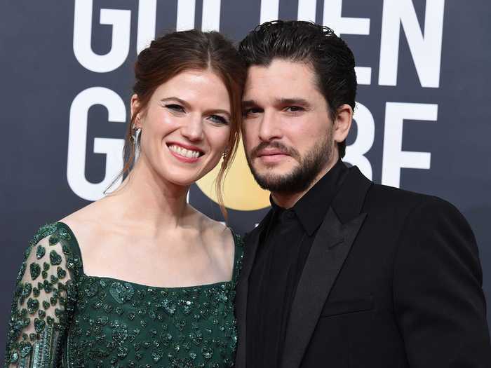 "Game of Thrones" costars Kit Harington and Rose Leslie reportedly welcomed their first child together.