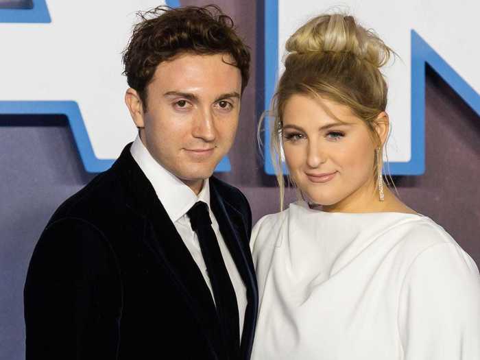 "All About That Bass" singer Meghan Trainor and "Spy Kids" star Daryl Sabara became parents to a baby boy named Riley.