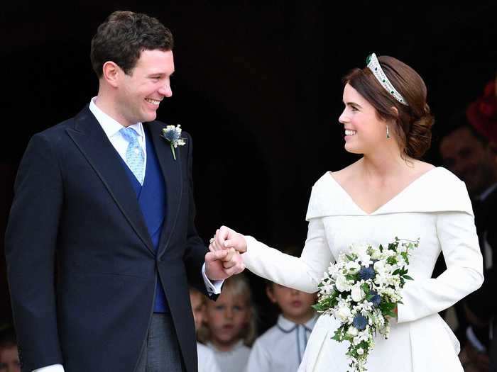 Princess Eugenie and husband Jack Brooksbank welcomed their first child on February 9.