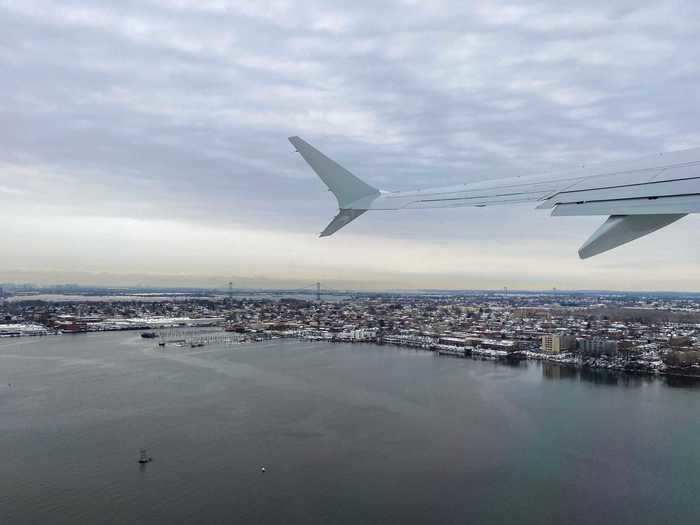 Takeoff from LaGuardia was smooth and uneventful on the cold February morning.